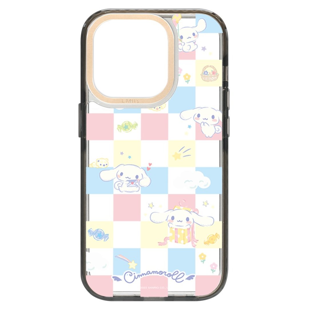 大耳狗 复古棋盘格 透黑标准/磁吸版 iPhone 16 15 14 13 Pro Max - 手机壳/手机套 - 环保材料 透明