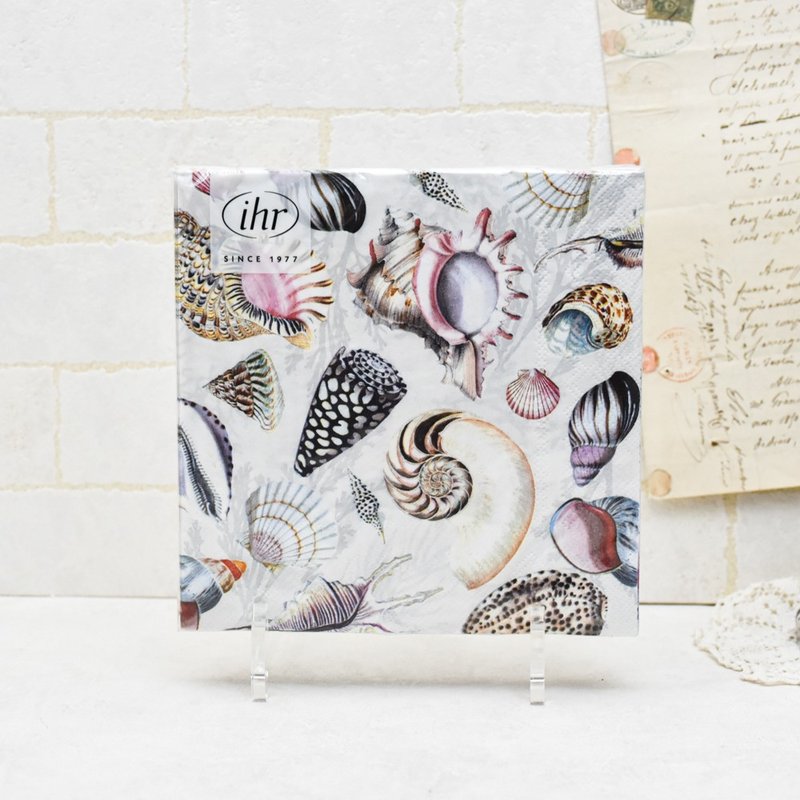 德国餐巾纸-SHELLS OF THE SEA贝壳群 - 餐垫/桌巾 - 纸 