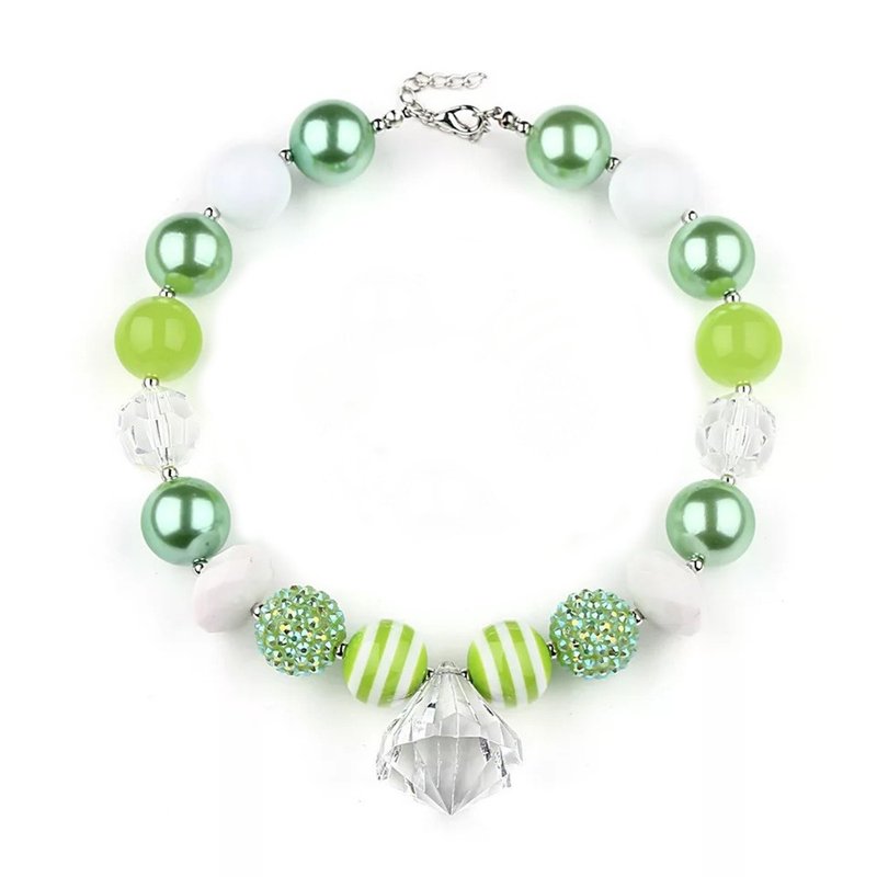 Cutie Bella 手工串珠儿童首饰项链 Chunky Necklace - 项链 - 塑料 