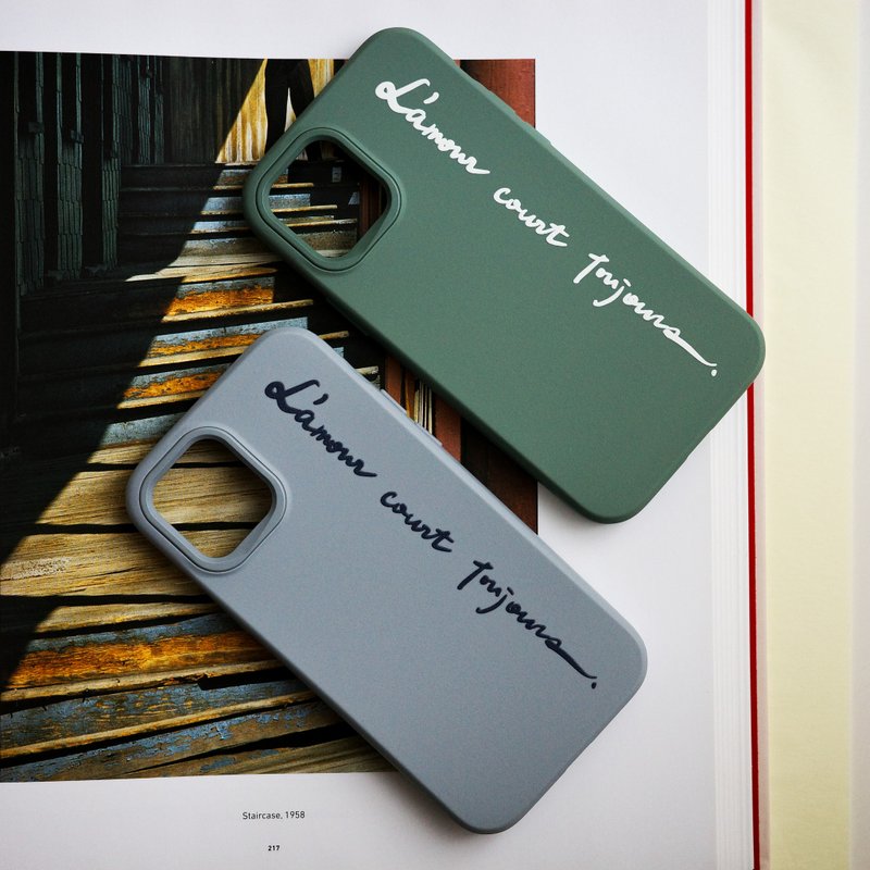 Lamour court toujours爱一直在 犀牛盾防摔iPhone手机壳 - 手机壳/手机套 - 塑料 多色