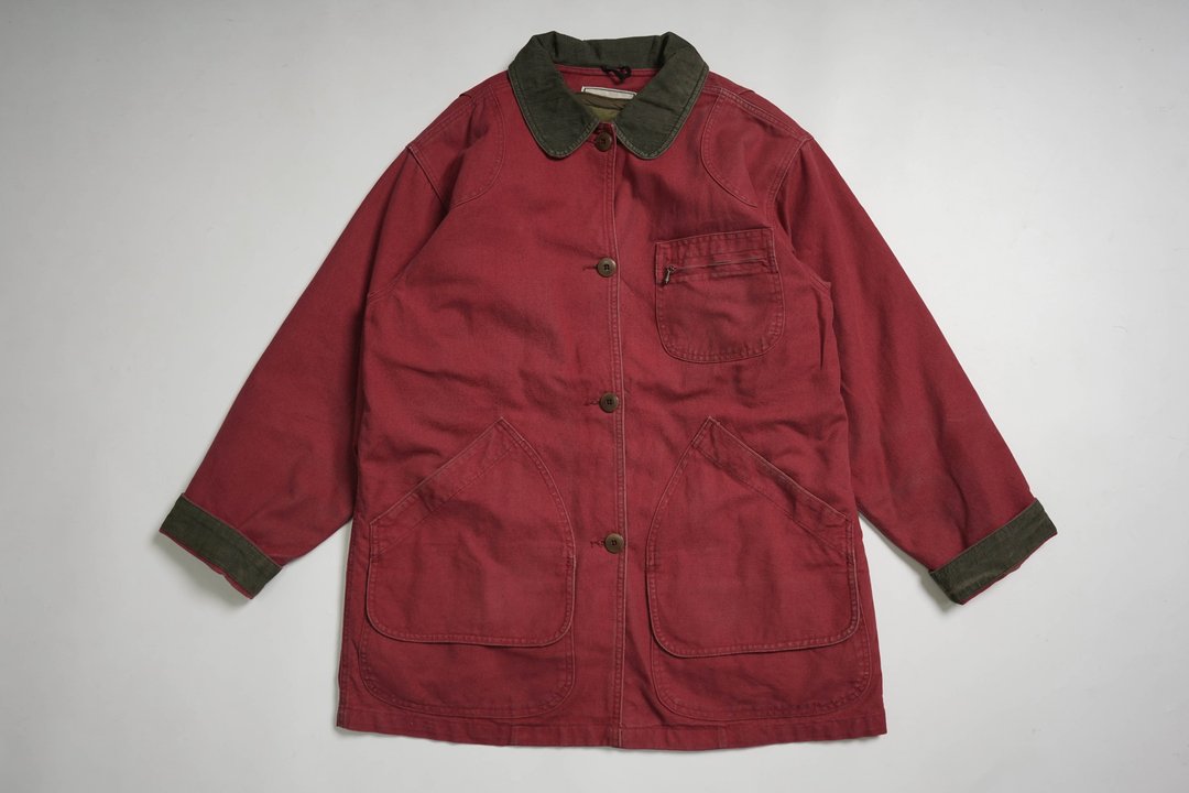 古着 L.L.Bean猎装外套含内里 vintage - 男装外套 - 其他人造纤维 红色