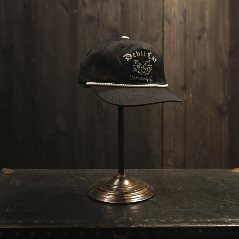 RD Rope Cap - 黑色 Black - 帽子 - 棉 