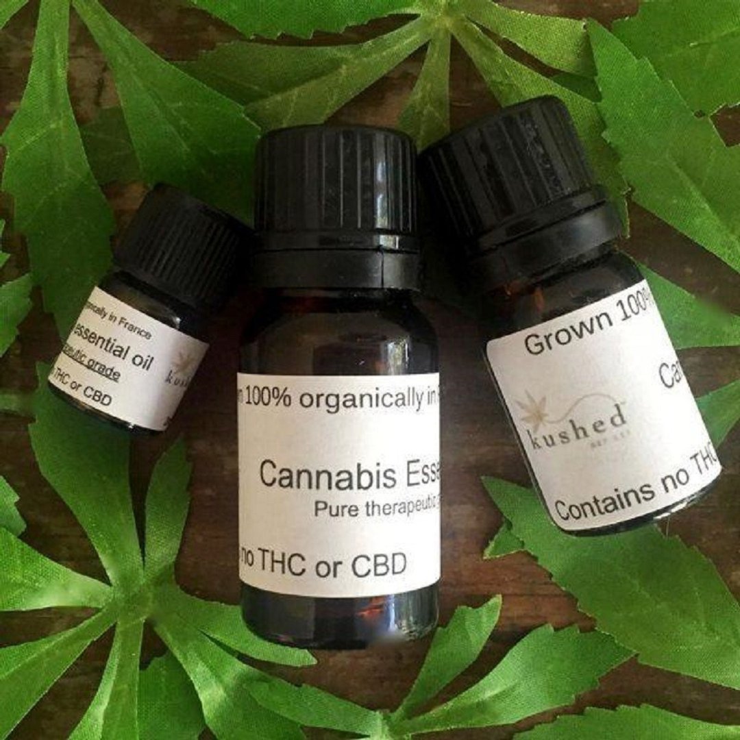 Kushed大麻籽精油 | 天然精油舒压放松 | 情人节礼物 - 香薰/精油/线香 - 精油 绿色