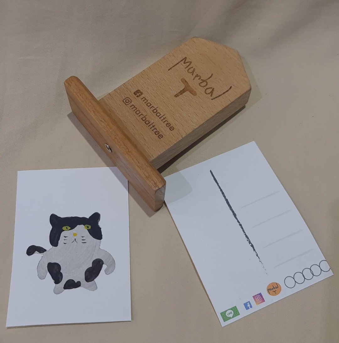 Namchok 猫明信片 - 卡片/明信片 - 纸 