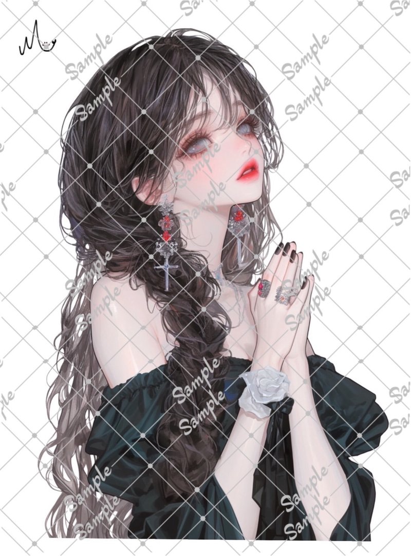 原创人物贴纸 - 贴纸 - 纸 