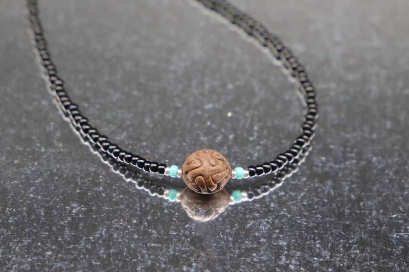 羽纹单颗锁骨链 - 锁骨链 - 植物．花 