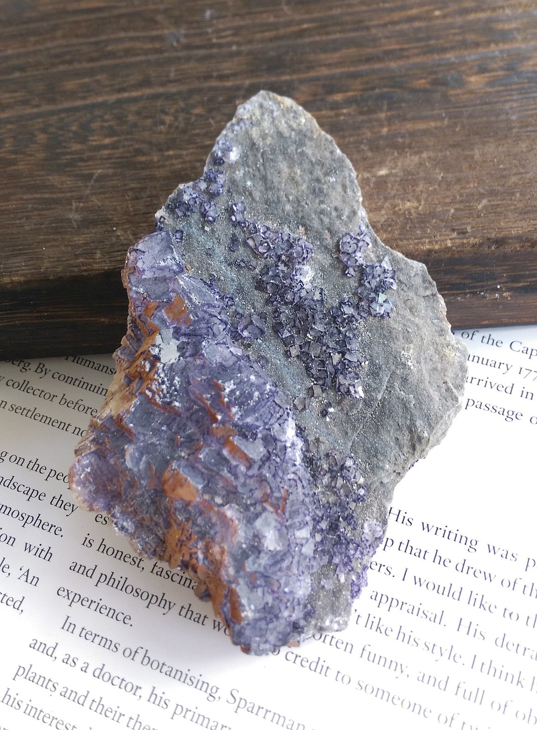 Fluorite 贵州产地 紫边萤石 天然矿石 原矿 - 摆饰 - 其他材质 