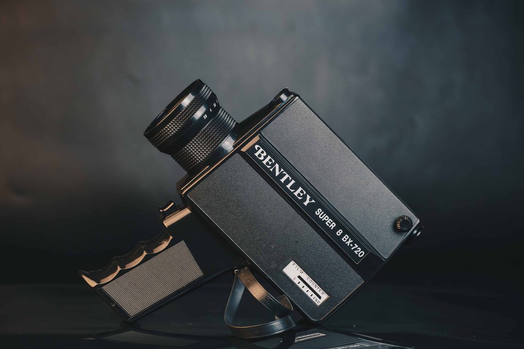 Bentley Bx-720 Super 8 #8mm电影底片机 - 相机 - 其他金属 黑色