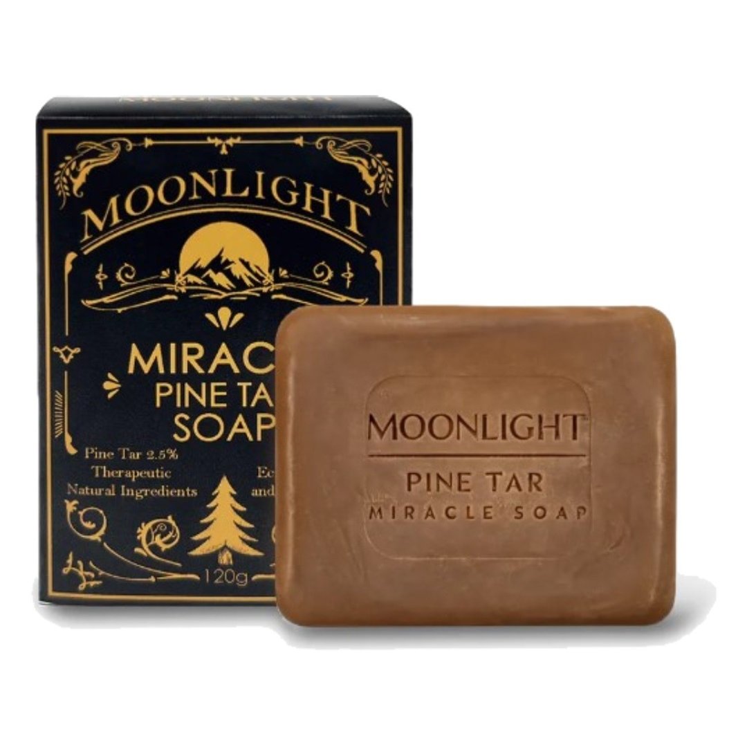 【Moonlight 莯光】松焦油奇迹护肤皂 120g - 肥皂/手工皂 - 其他材质 咖啡色