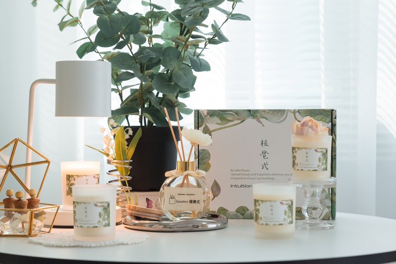 植觉式-香氛蜡烛-Sophia智慧女神 - 蜡烛/烛台 - 玻璃 