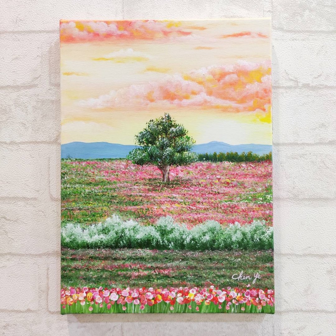 单堂压克力彩画教学 - 插画/绘画/写字 - 压克力 