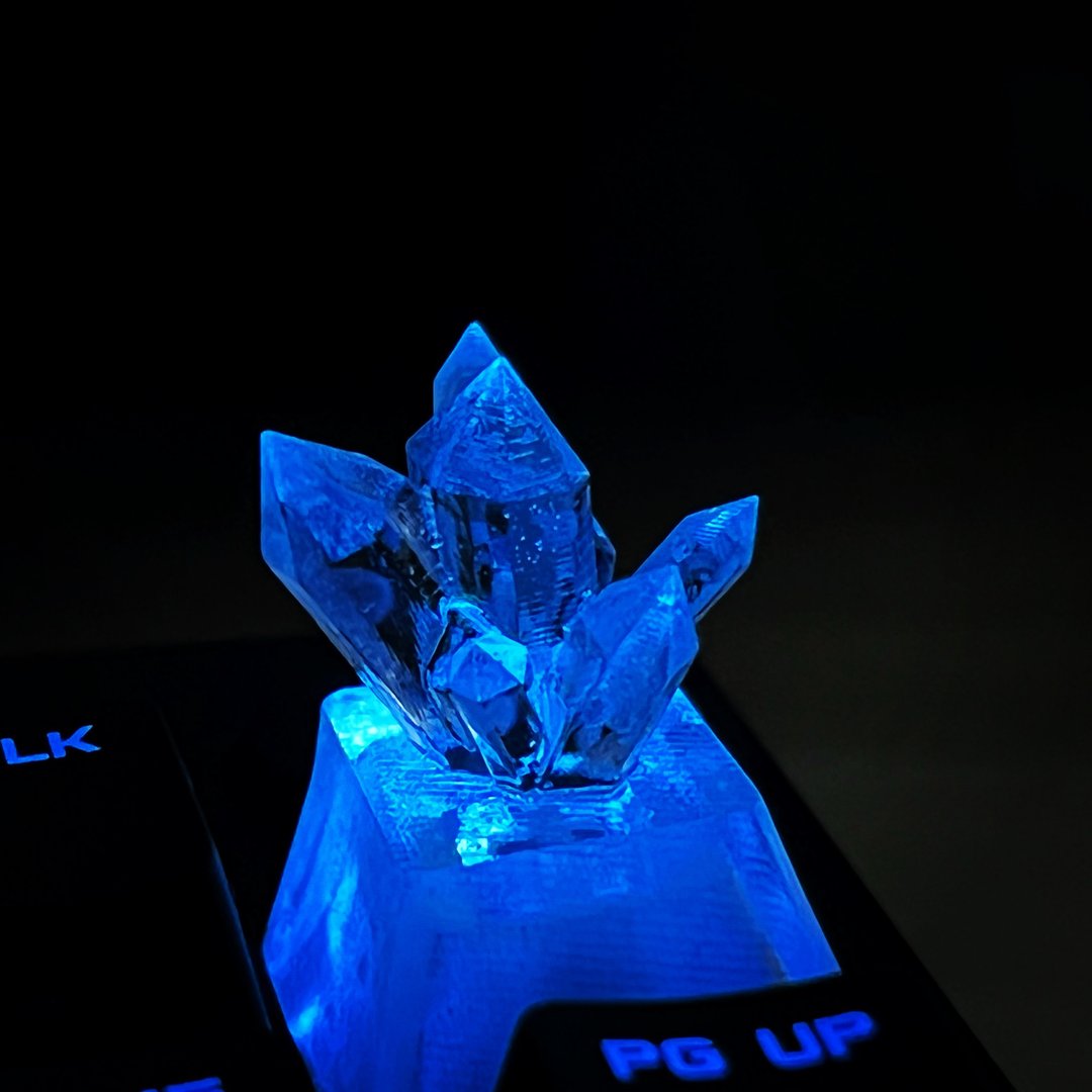 键帽, 矿石, 水晶, 透明, 清晰, 游戏, 键盘, cherry MX - 其他 - 塑料 透明