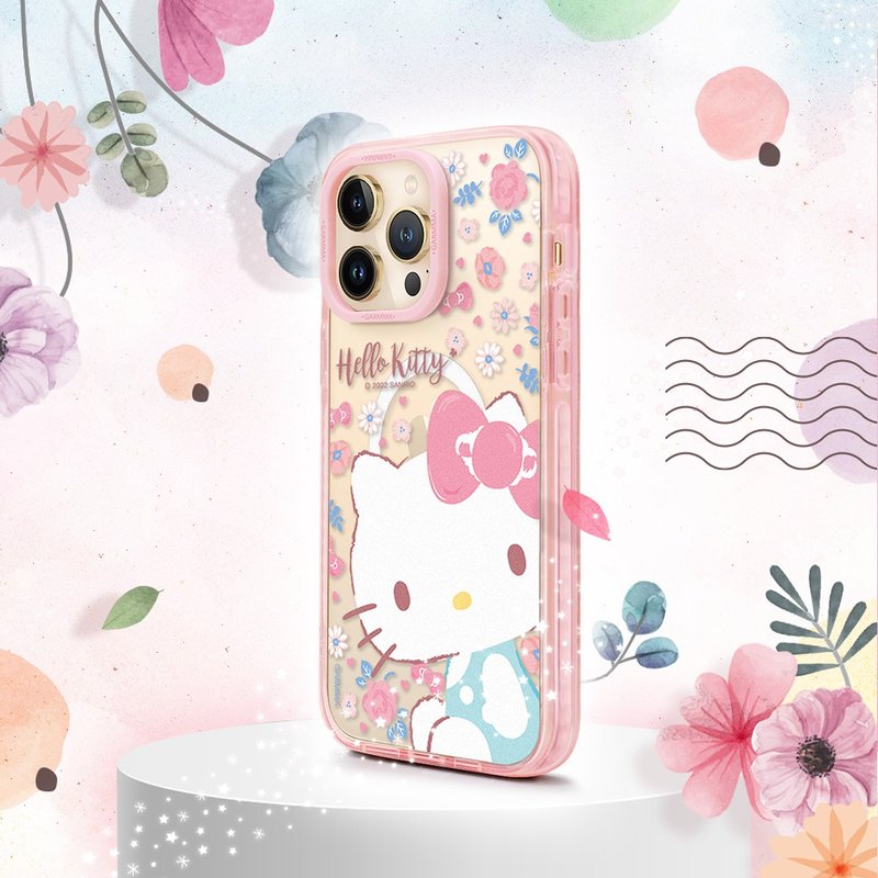 GARMMA Hello Kitty iPhone 14系列 磁吸款保护壳 粉红梦境 - 手机壳/手机套 - 塑料 粉红色