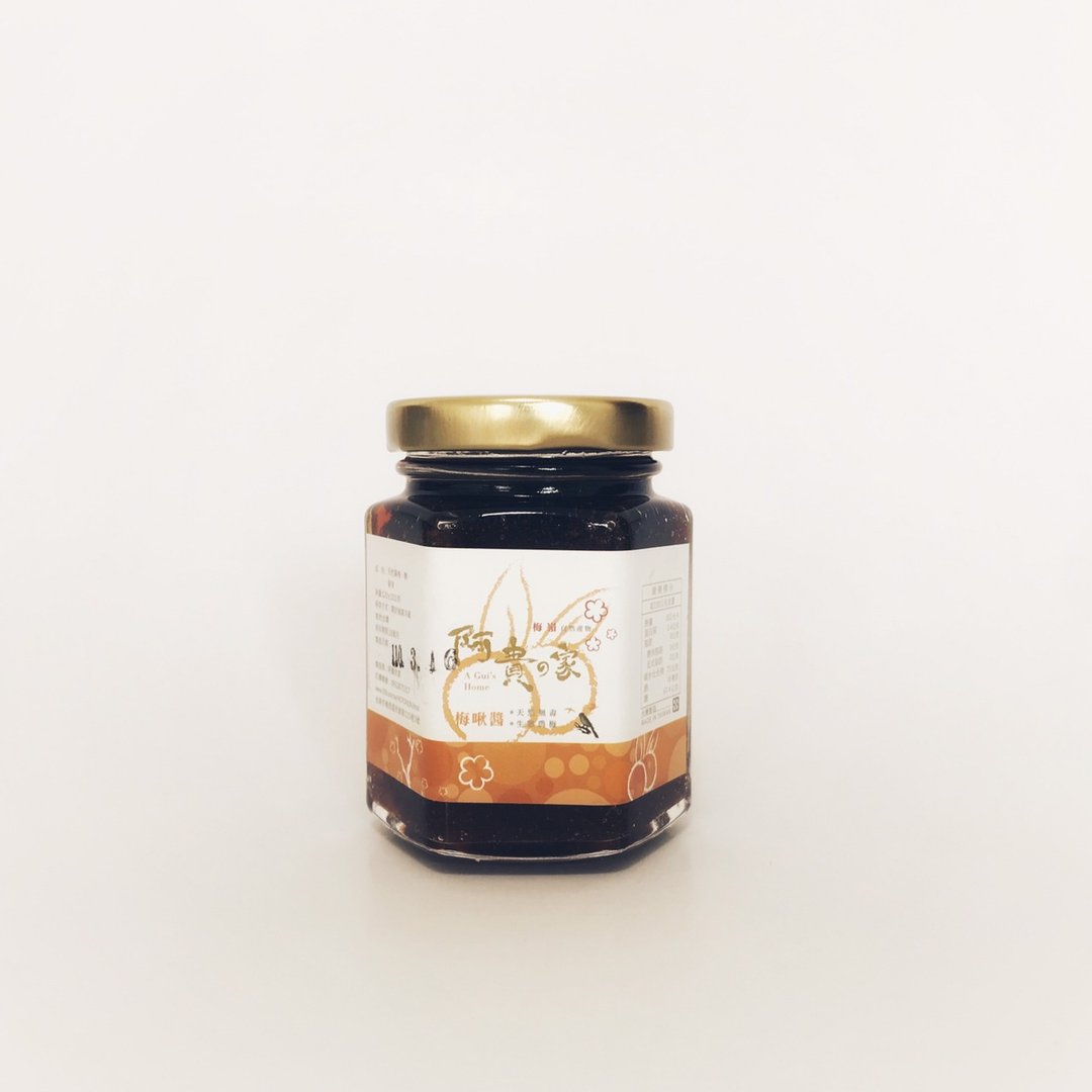 梅岭 纯手工熬煮梅啾酱 / 120g - 酱料/调味料 - 新鲜食材 橘色