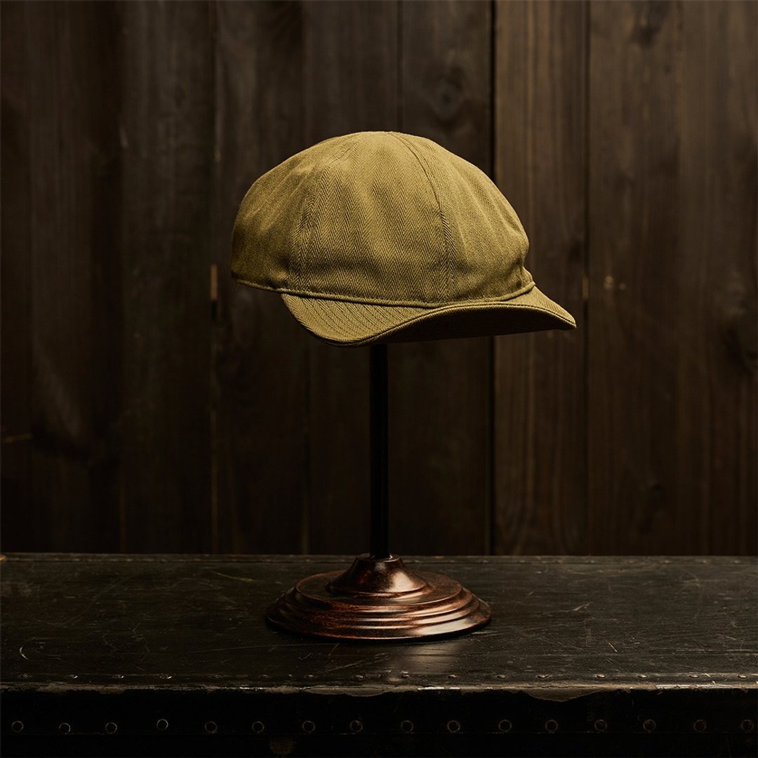 A-3 Mechanic Cap - 橄榄 Olive - 帽子 - 棉 