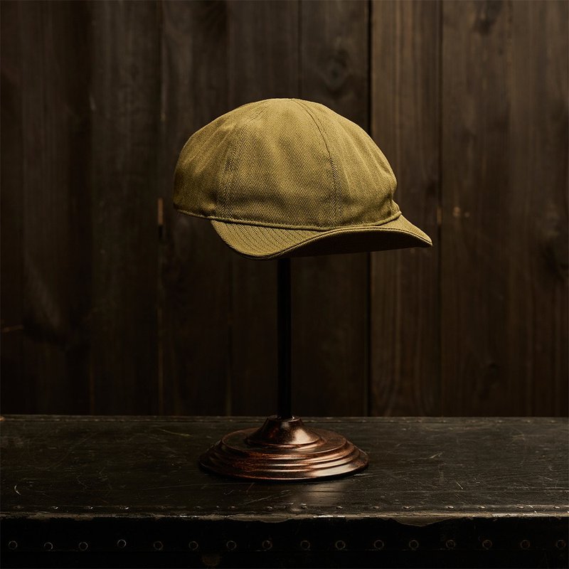 A-3 Mechanic Cap - 橄榄 Olive - 帽子 - 棉．麻 