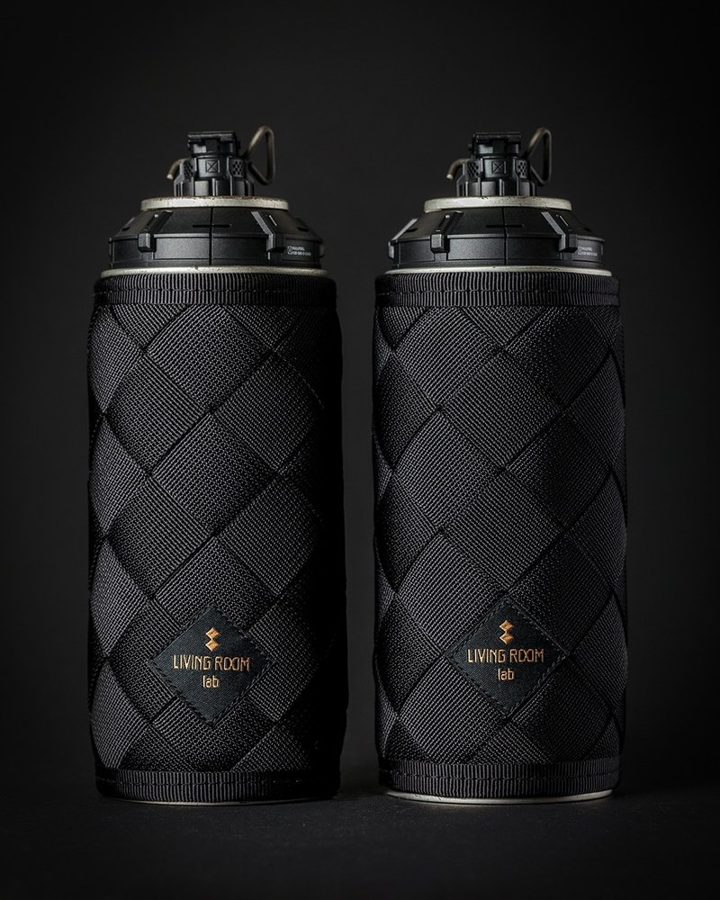 SCEPTER CB 220 1.0 & 2.0 手工编织 卡式瓦斯罐套 - 露营用品 - 其他材质 黑色