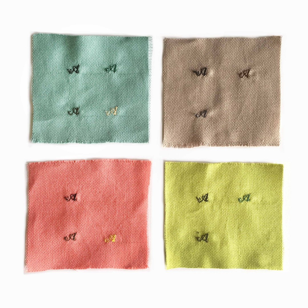 定制化绣字 / 草体 / 仅限吸管袋买家加购 - 铅笔盒/笔袋 - 绣线 多色