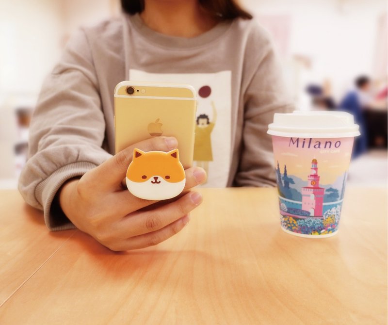 Ching Ching X 简单生活系列 CAE-92 动物气囊手机支架 - 其他 - 硅胶 