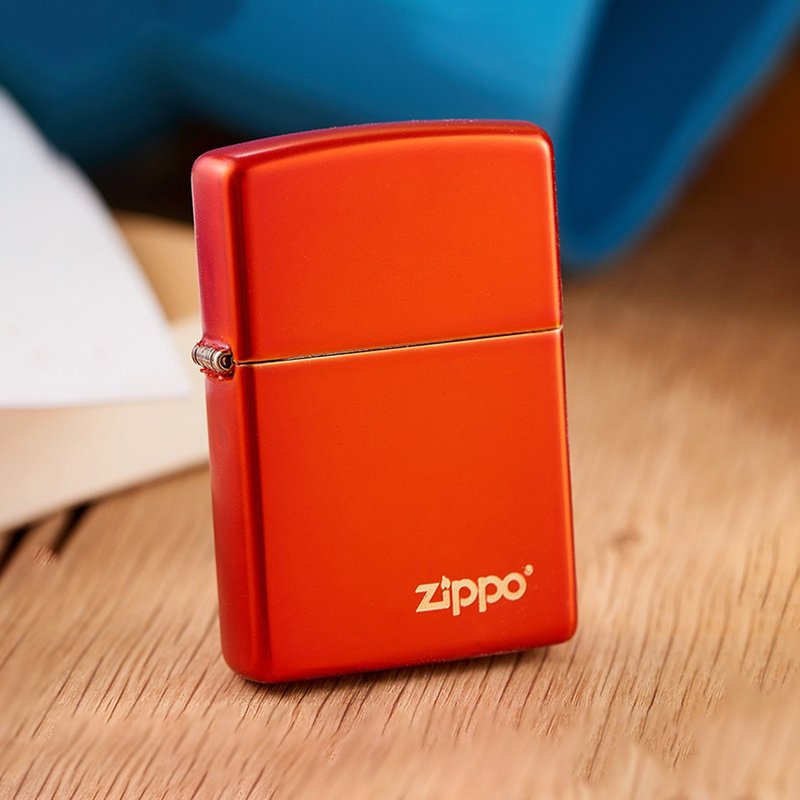 【ZIPPO官方旗舰店】 金属红色防风打火机 49475ZL - 其他 - 铜/黄铜 红色