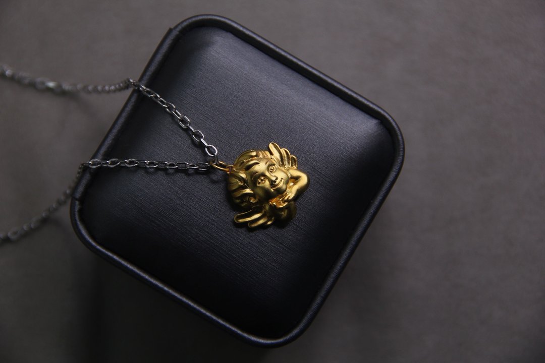 YELU珠宝情人节礼物——你就是我的天使 纯银小天使项链 - 项链 - 银 