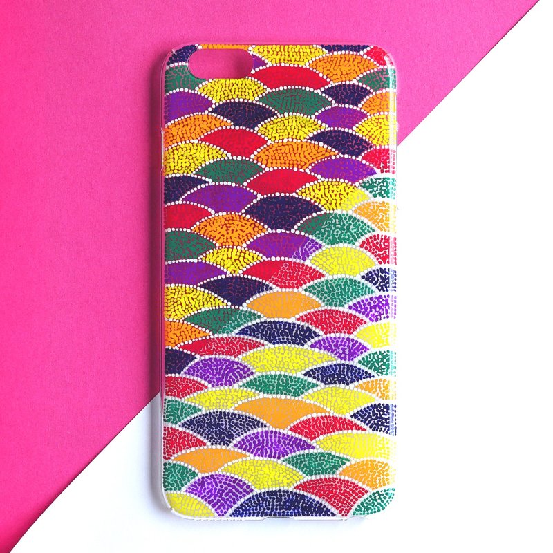 纯手绘手机壳 | 日本模式 - 手机壳/手机套 - 塑料 紫色