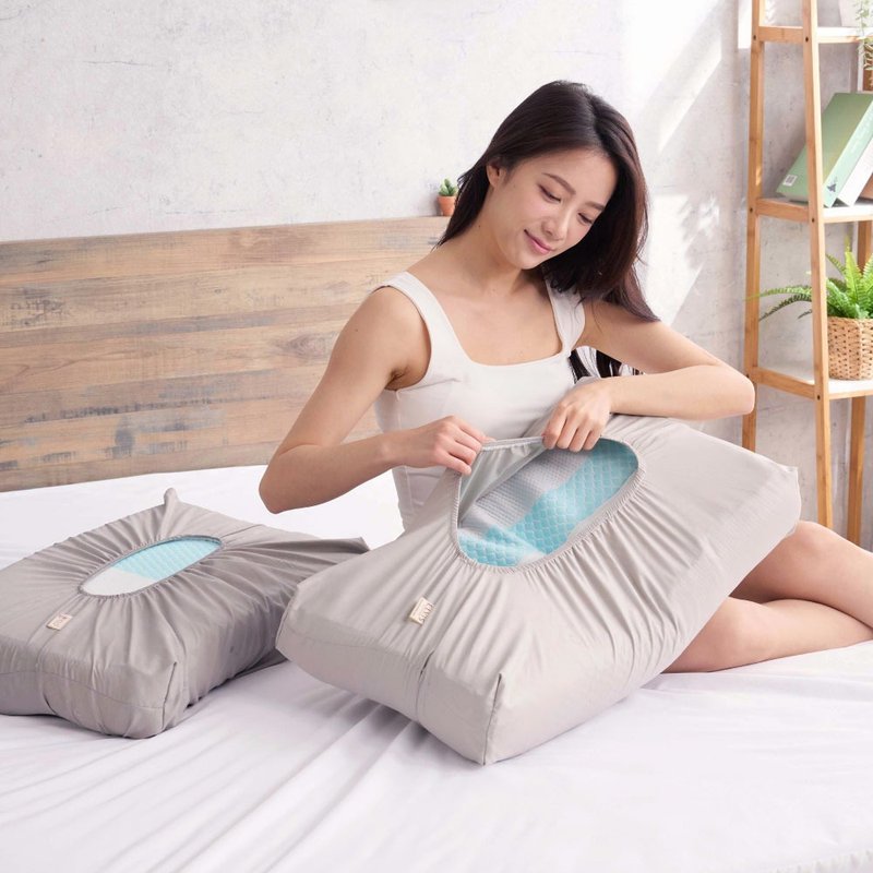 ELVIS 爱菲斯-纯棉简约-你的随行枕头套 2入组 - 寝具 - 棉．麻 