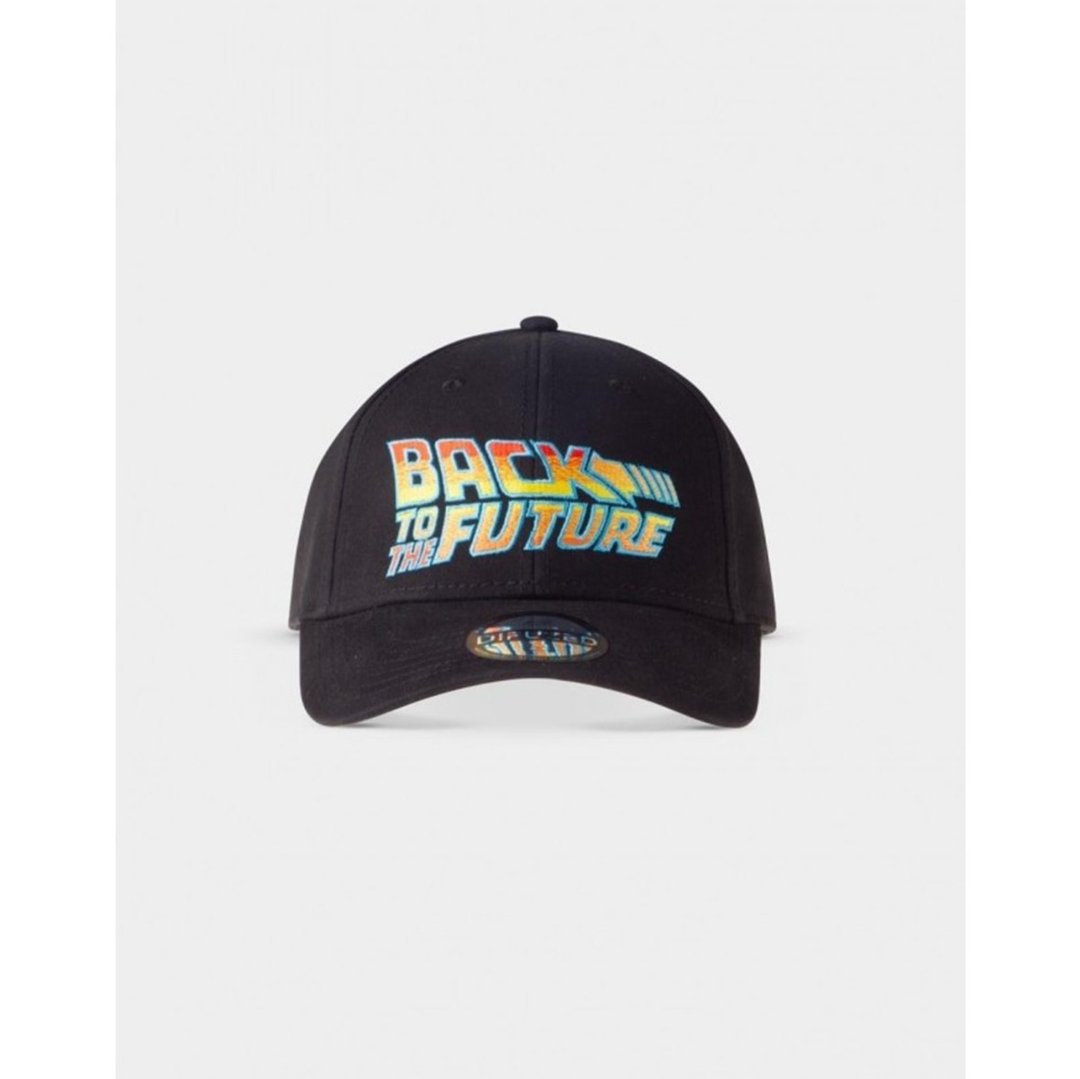 【回到未来】 BACK TO THE FUTURE LOGO 进口棒球帽 - 帽子 - 其他材质 黑色