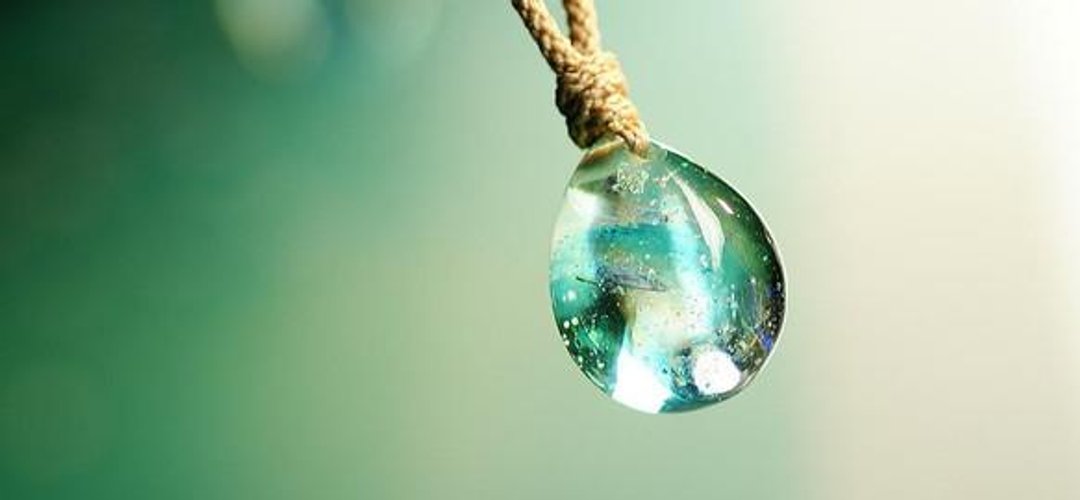 [Made to order] Like a cosmic of ocean. - 项链 - 其他金属 