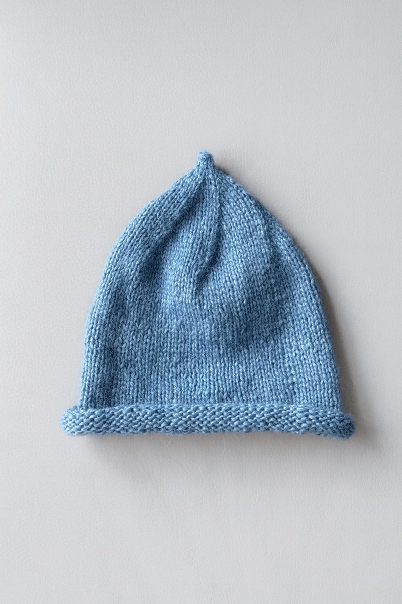 冬季新品 纯手工编织 幼羊驼 超亲肤柔软 奶嘴帽 - 帽子 - 羊毛 