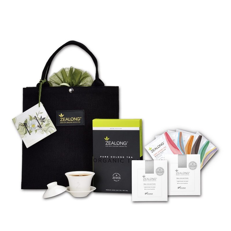 【雅玺经典茶礼 新西兰玺龙茶】平装50g+花茶茶包6入+原味茶包6入 - 茶 - 其他材质 黑色