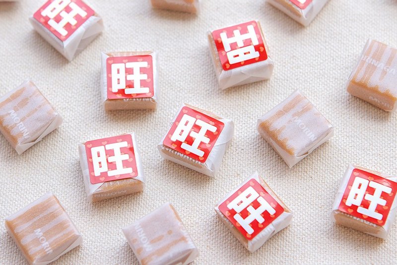 旺字 牛奶糖 (每包100颗) - 零食/点心 - 新鲜食材 红色