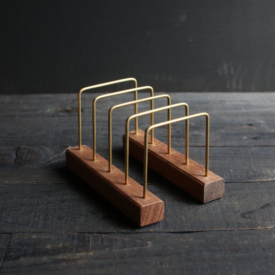【 碗盘架】明信片陈列 不认真生活 - 其他 - 木头 咖啡色