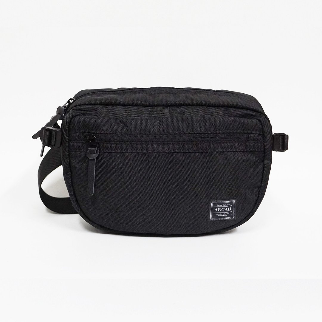 Goody Bag - Argali 福袋 户外 超轻防泼水 实用简约 腰包 肩背包 斜背包 骑行包 Shoulder Bag 黑色 - 侧背包/斜挎包 - 其他材质 黑色
