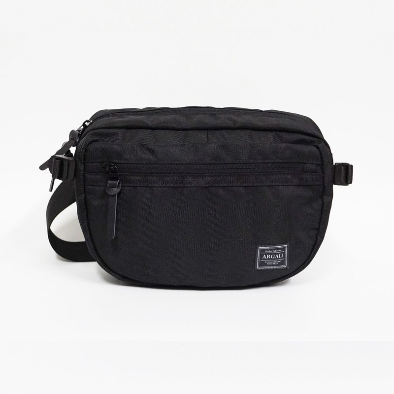 Goody Bag - Argali 福袋 户外 超轻防泼水 实用简约 腰包 肩背包 斜背包 骑行包 Shoulder Bag 黑色 - 侧背包/斜挎包 - 其他材质 黑色