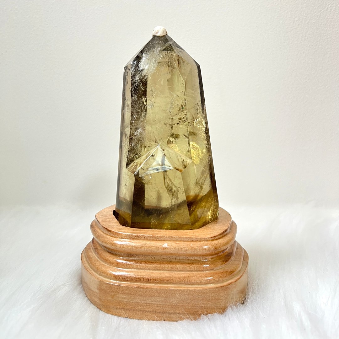 黄水晶柱 | 水晶 | 水晶柱 | 水晶摆件 - 摆饰 - 水晶 黄色