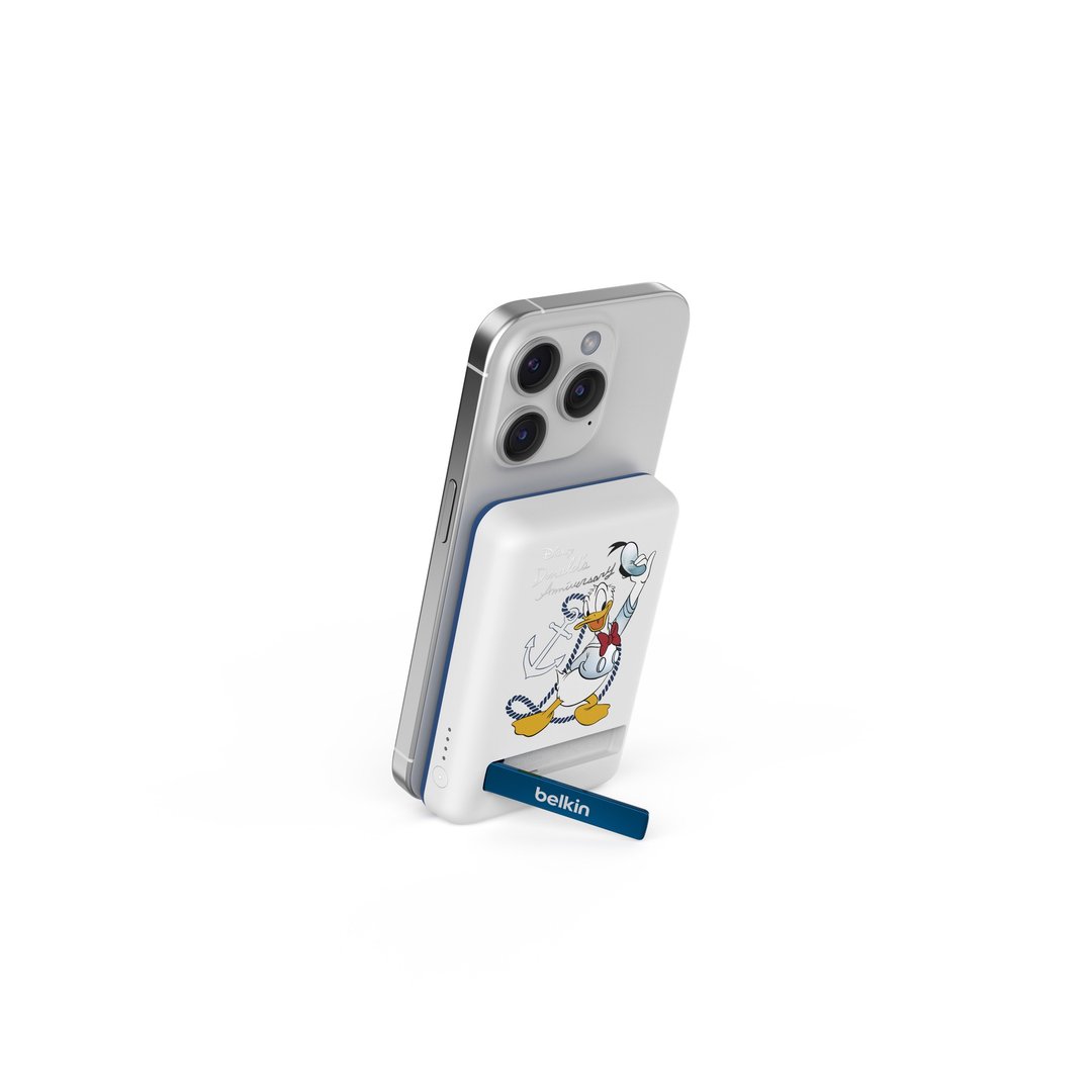 5000 mAh Qi2 磁吸无线充电行动电源 唐老鸭 - 充电宝/传输线 - 其他材质 