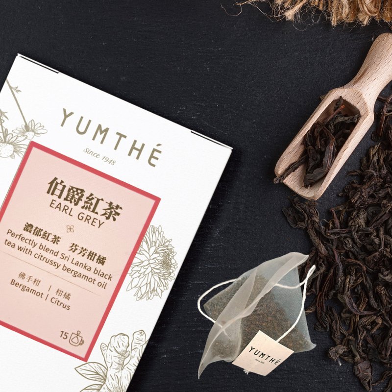 伯爵红茶 2.5g x 15茶包/盒 - 茶 - 纸 白色