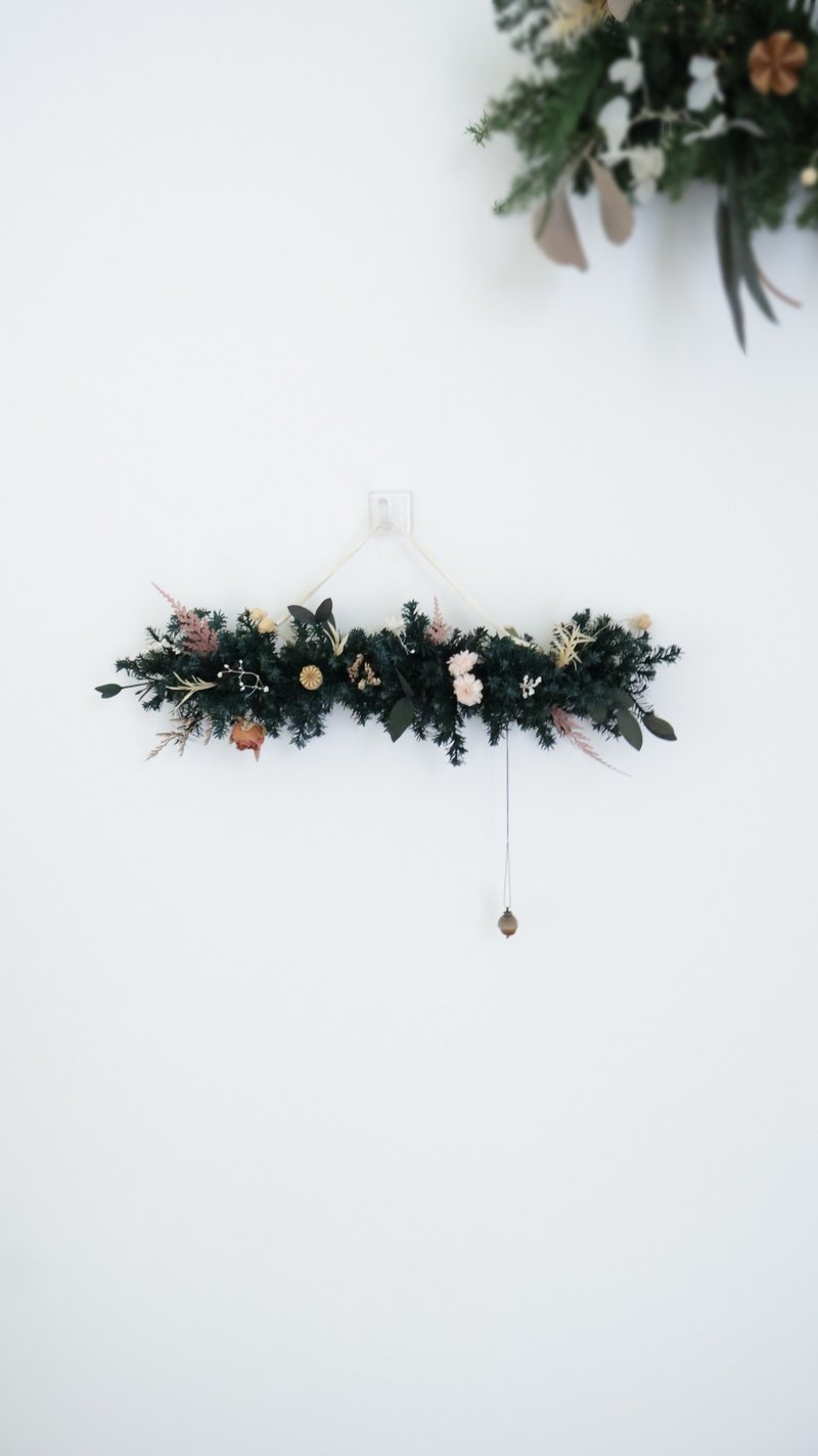 小型横挂永生雪松圣诞树圣诞礼盒little - 干燥花/捧花 - 植物．花 