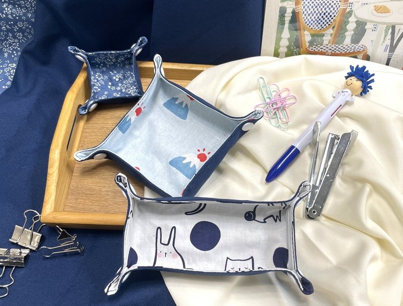 爱心公益定制品 - 布制小物收纳盘 - 收纳用品 - 棉．麻 多色