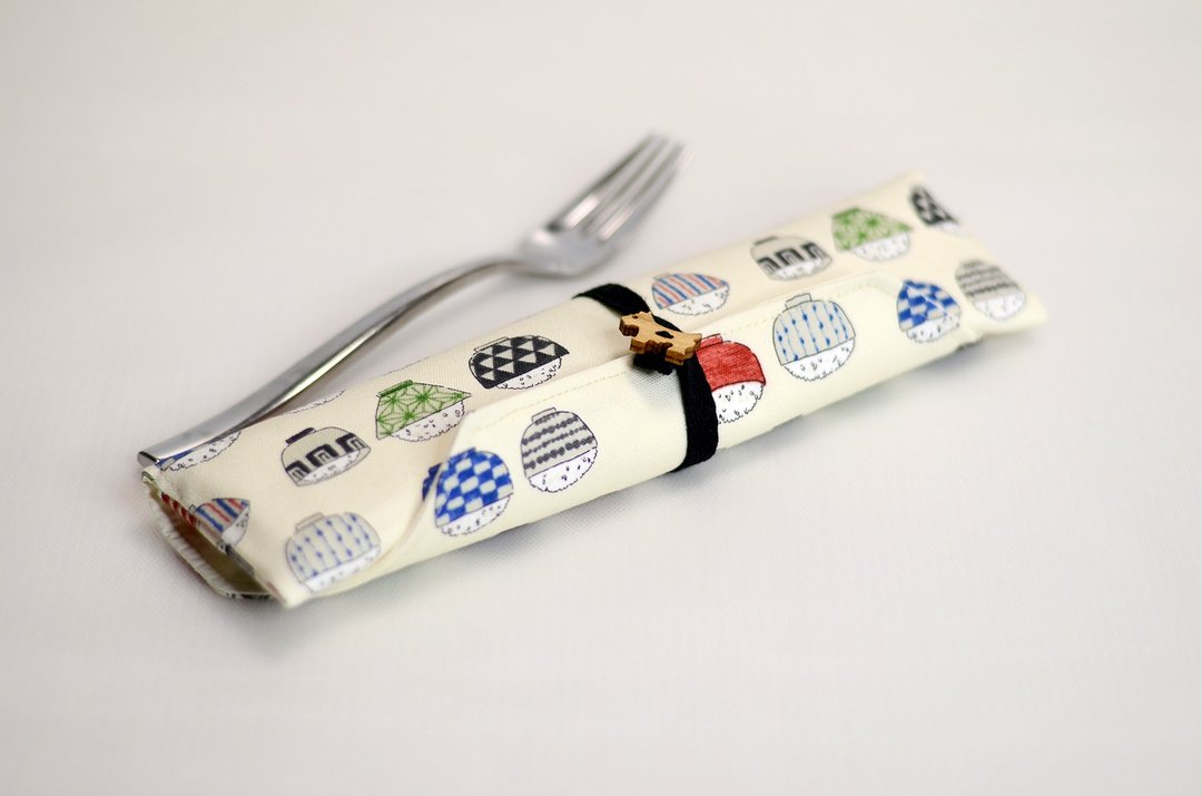 【日本布】餐具袋/工具袋/笔袋#饱满 - 其他 - 棉 