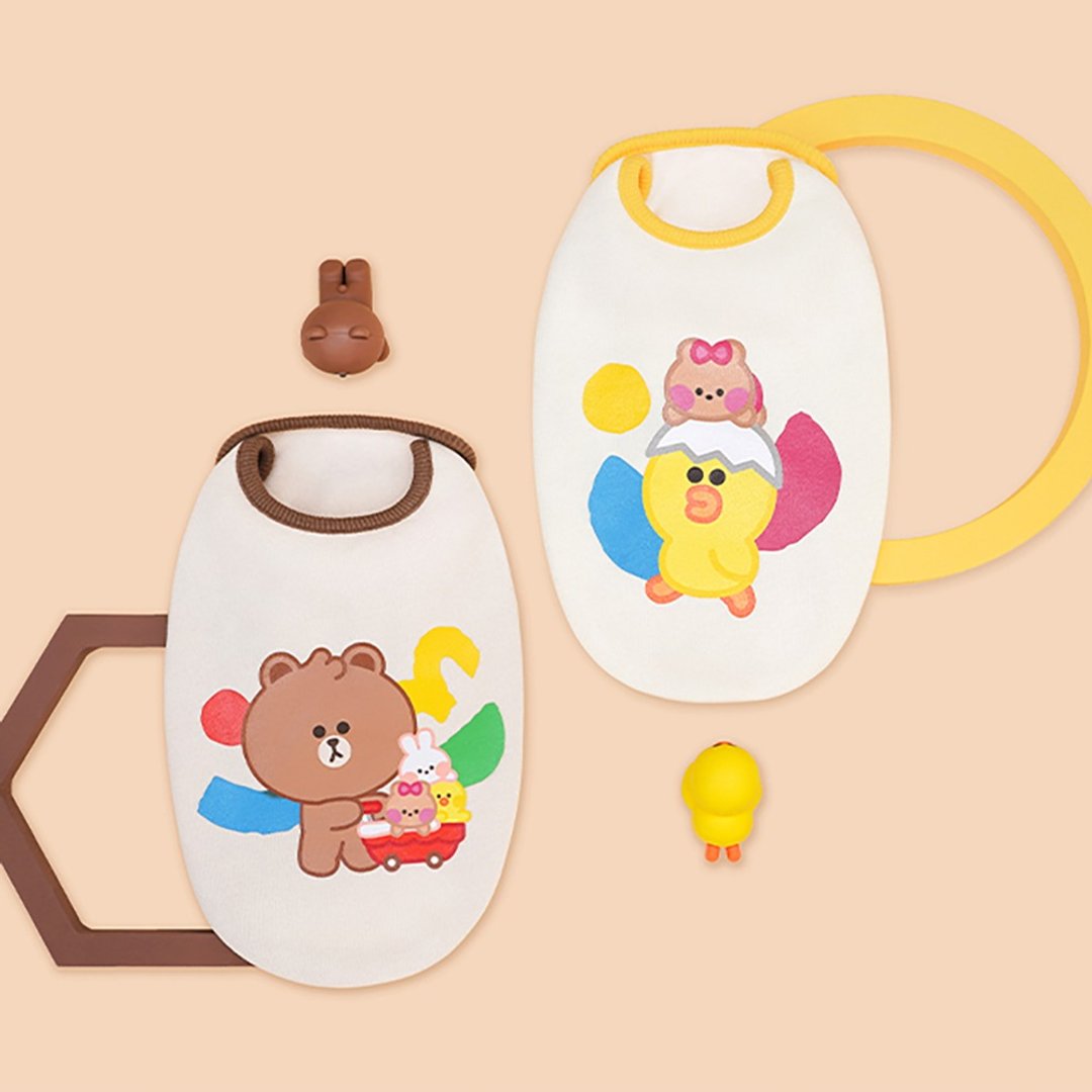【LINE FRIENDS】宠物加绒马甲背心 宠物衣 送礼 - 衣/帽 - 棉 