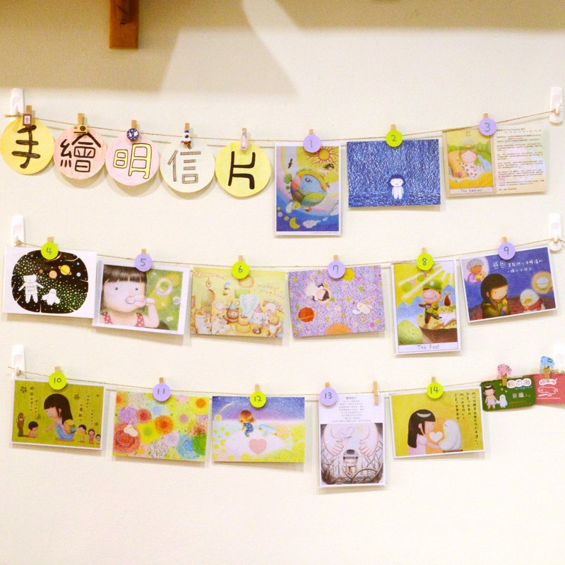 鹅肉摊 手绘明信片 - 任选8张 - 卡片/明信片 - 纸 多色