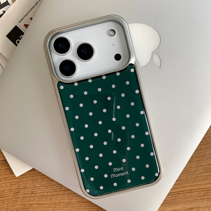 深绿 环氧树脂 iPhone 手机壳 MagSafe - 手机壳/手机套 - 其他材质 绿色