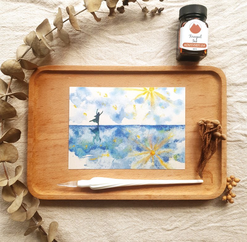 心灵 祝福 明信片 我怎么想就会看到什么 - 卡片/明信片 - 纸 多色