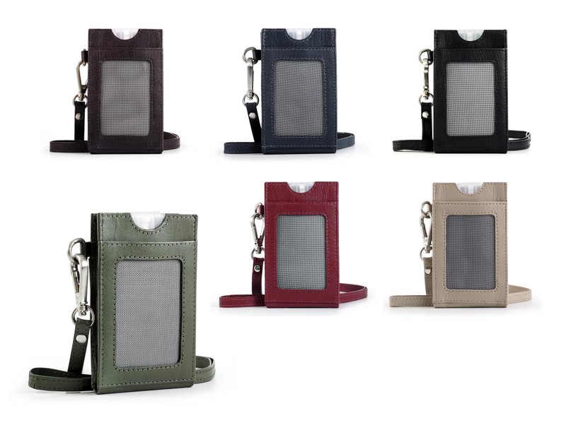 FOLIO : Myra ID Card with Alcohol Spray Holder - 其他 - 真皮 