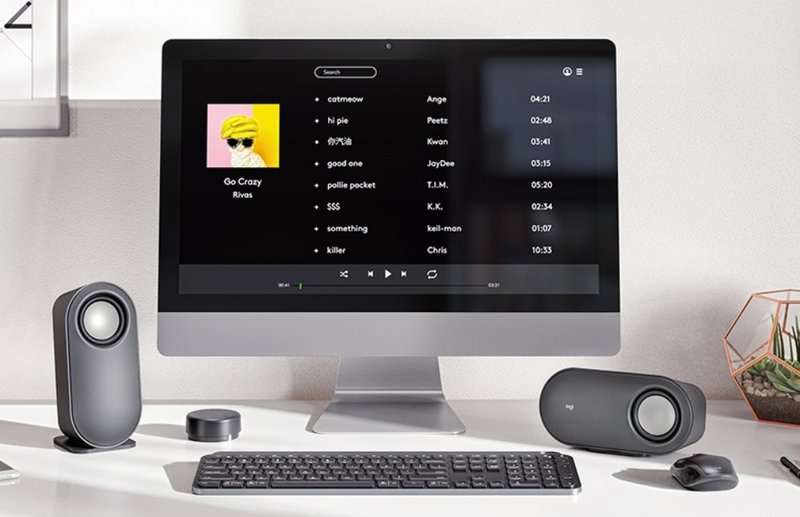 罗技 Z407 2.1 蓝牙音箱含超低音喇叭 - 扩音器/喇叭 - 塑料 