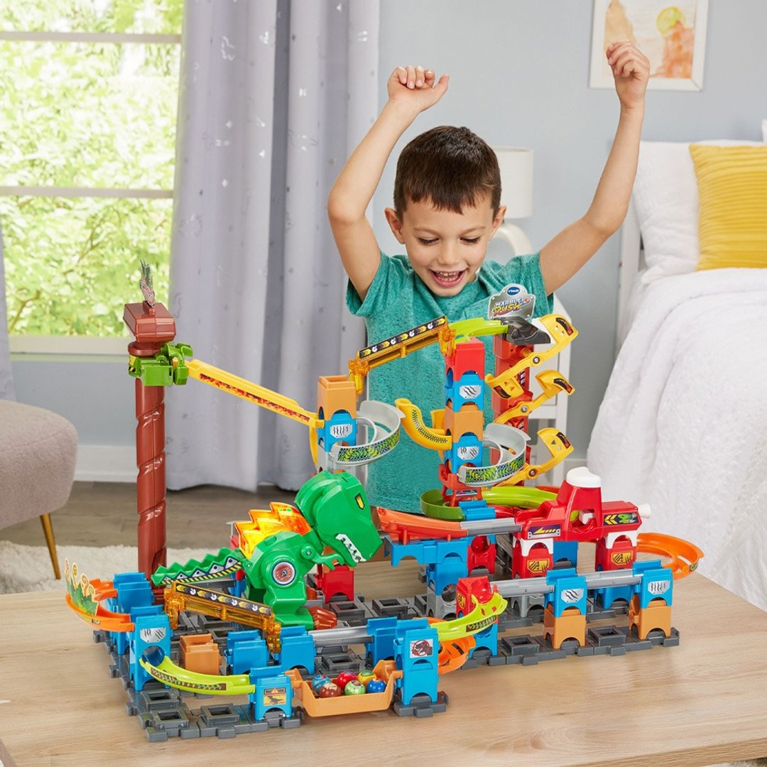 Vtech　智能滚球积木建构轨道组-恐龙乐园 - 玩具/玩偶 - 塑料 