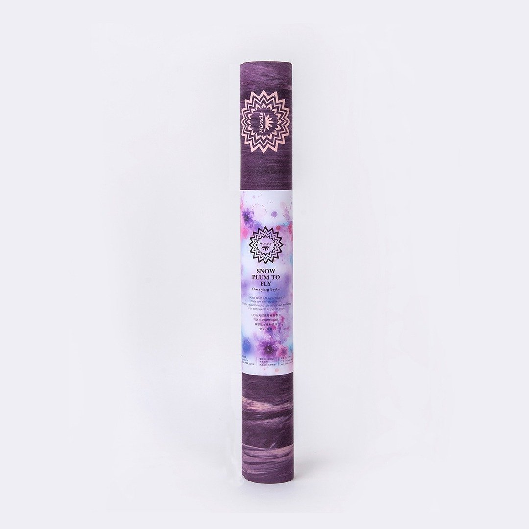【Miracle】天然橡胶瑜珈垫 1.5mm│凝梅化蝶 - 瑜珈垫 - 橡胶 