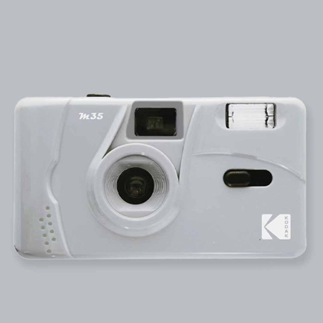 【Kodak 柯达】底片相机 M35 Marble Grey 大理石灰+随机底片 - 相机 - 塑料 灰色